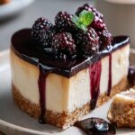 Mulberry Earl Grey Cheesecake
