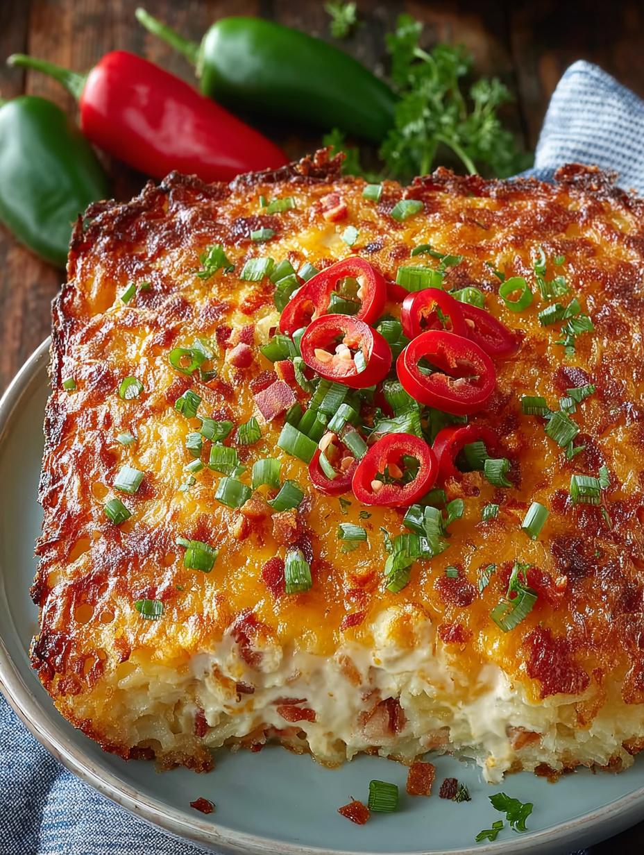 Delicious Pimento Cheese Hash Brown Casserole Recipe - Pimento Cheese Hash Brown - additional detail