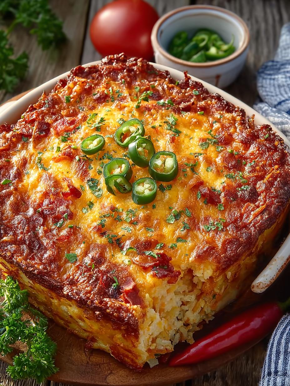 Pimento Cheese Hash Brown