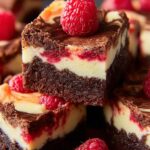 Raspberry Cheesecake Brownies
