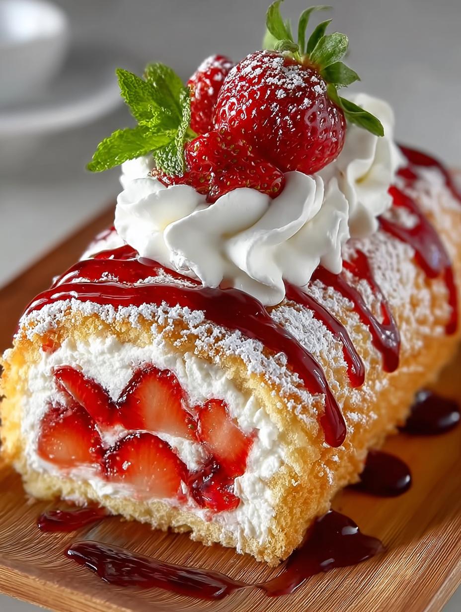 Homemade Strawberry Shortcake Cheesecake Delight - Strawberry Shortcake Cheesecake - additional detail