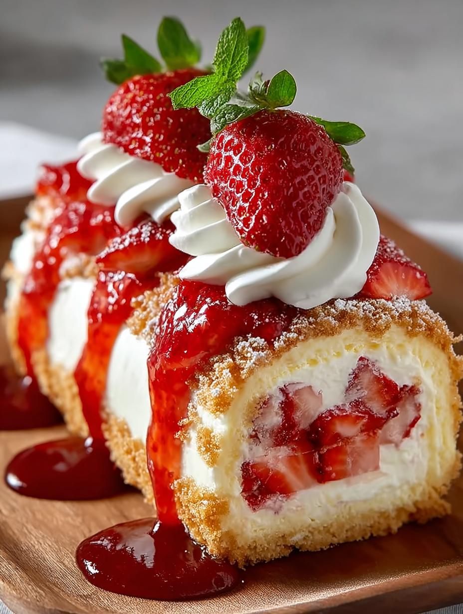 Strawberry Shortcake Cheesecake