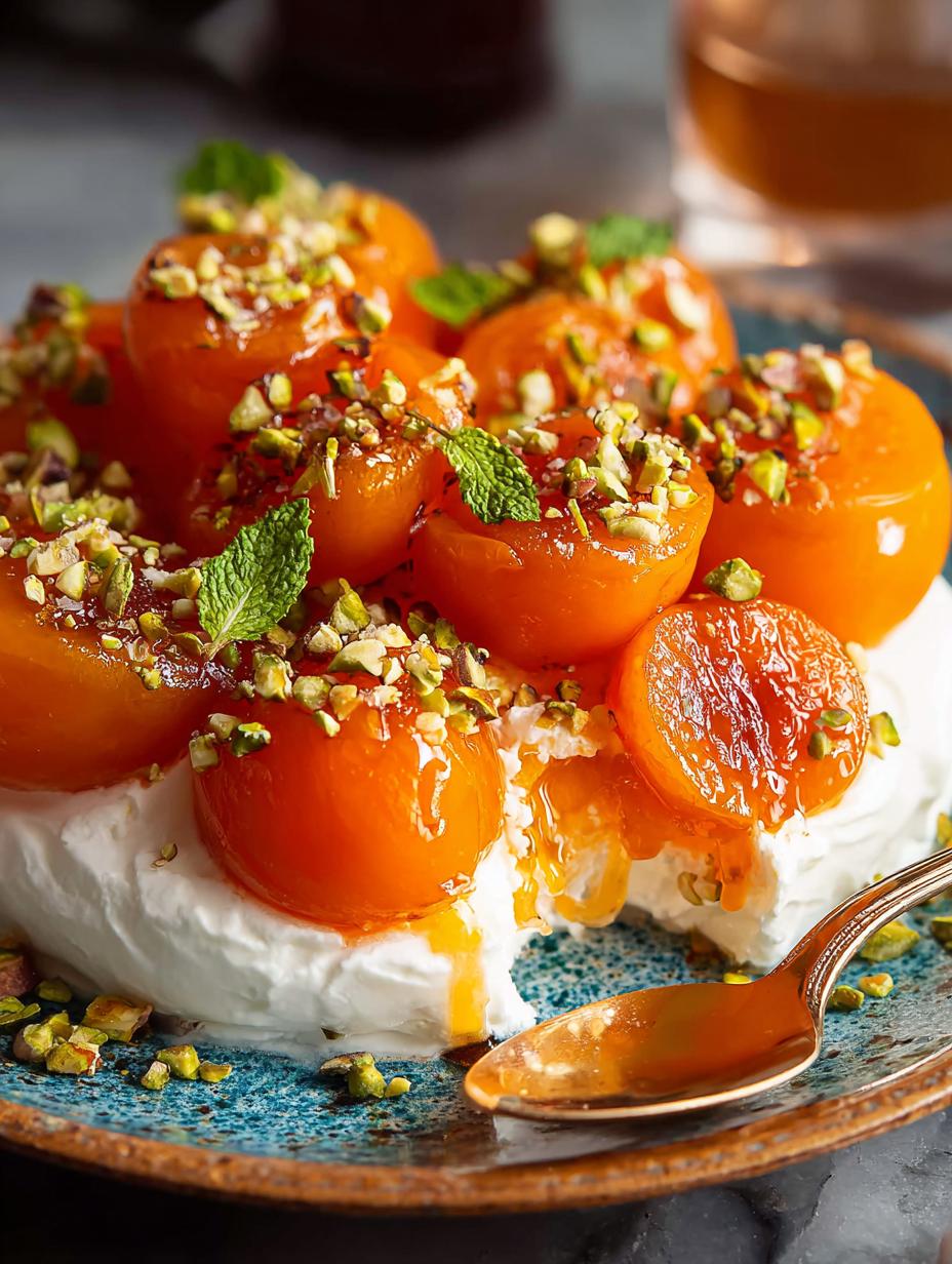 Turkish Poached Apricots with Ricotta: 5 Irresistible Tips - Turkish Poached Apricots with - main visual representation
