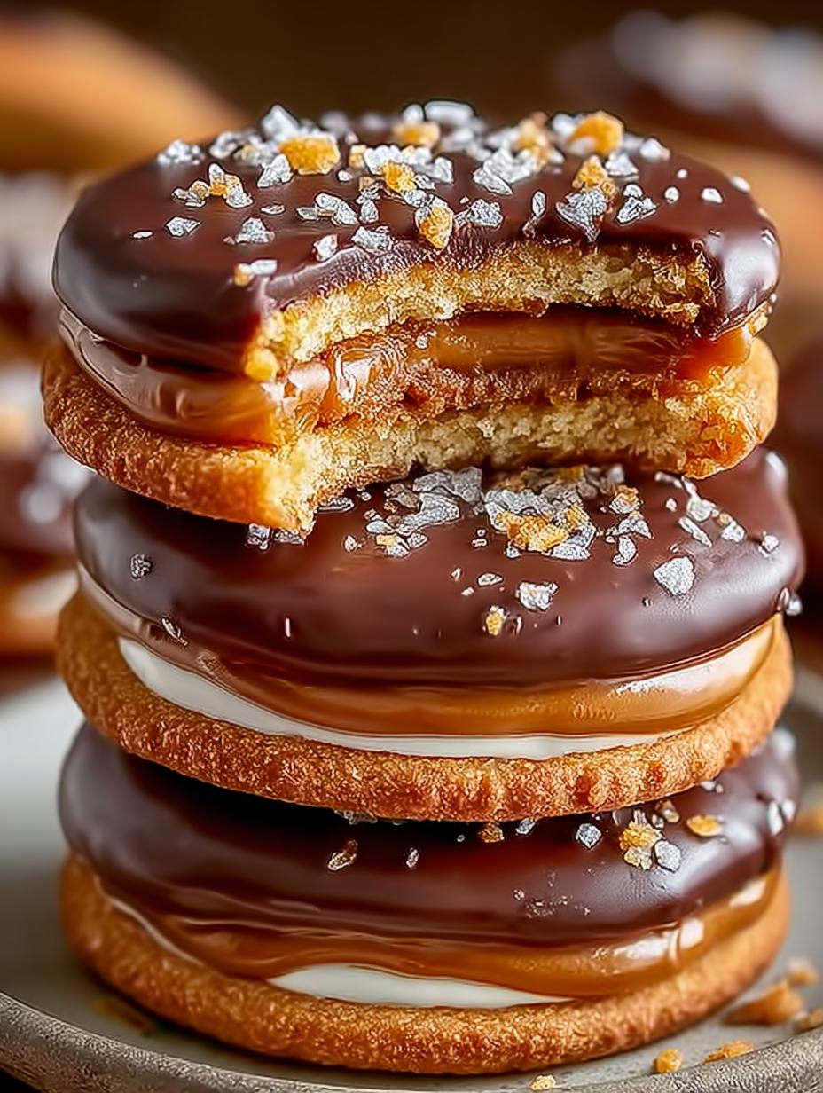 Twix Style Cookies