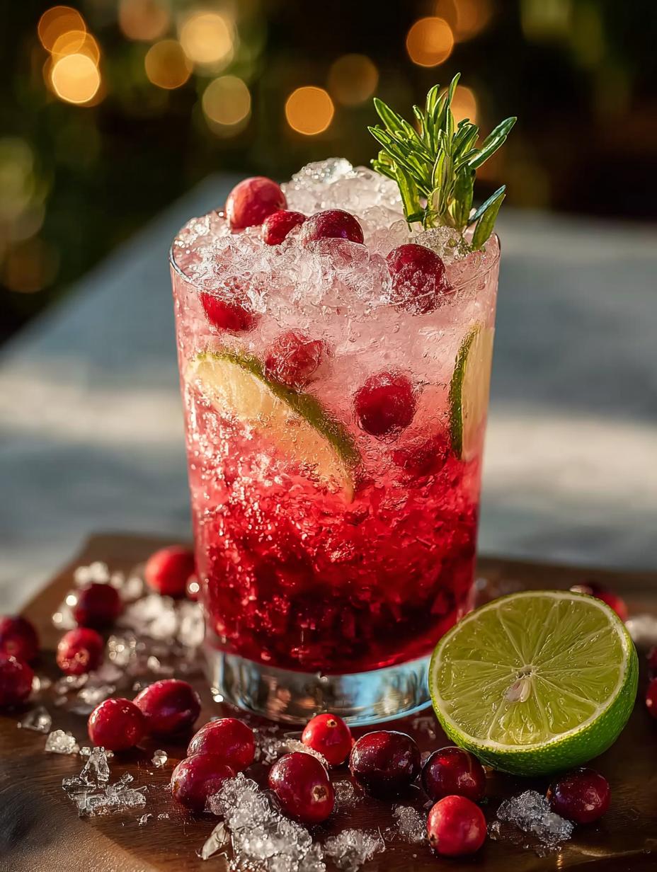 Vanilla Cranberry Crush Mocktail: 5 Refreshing Recipes - Vanilla Cranberry Crush Mocktail - main visual representation