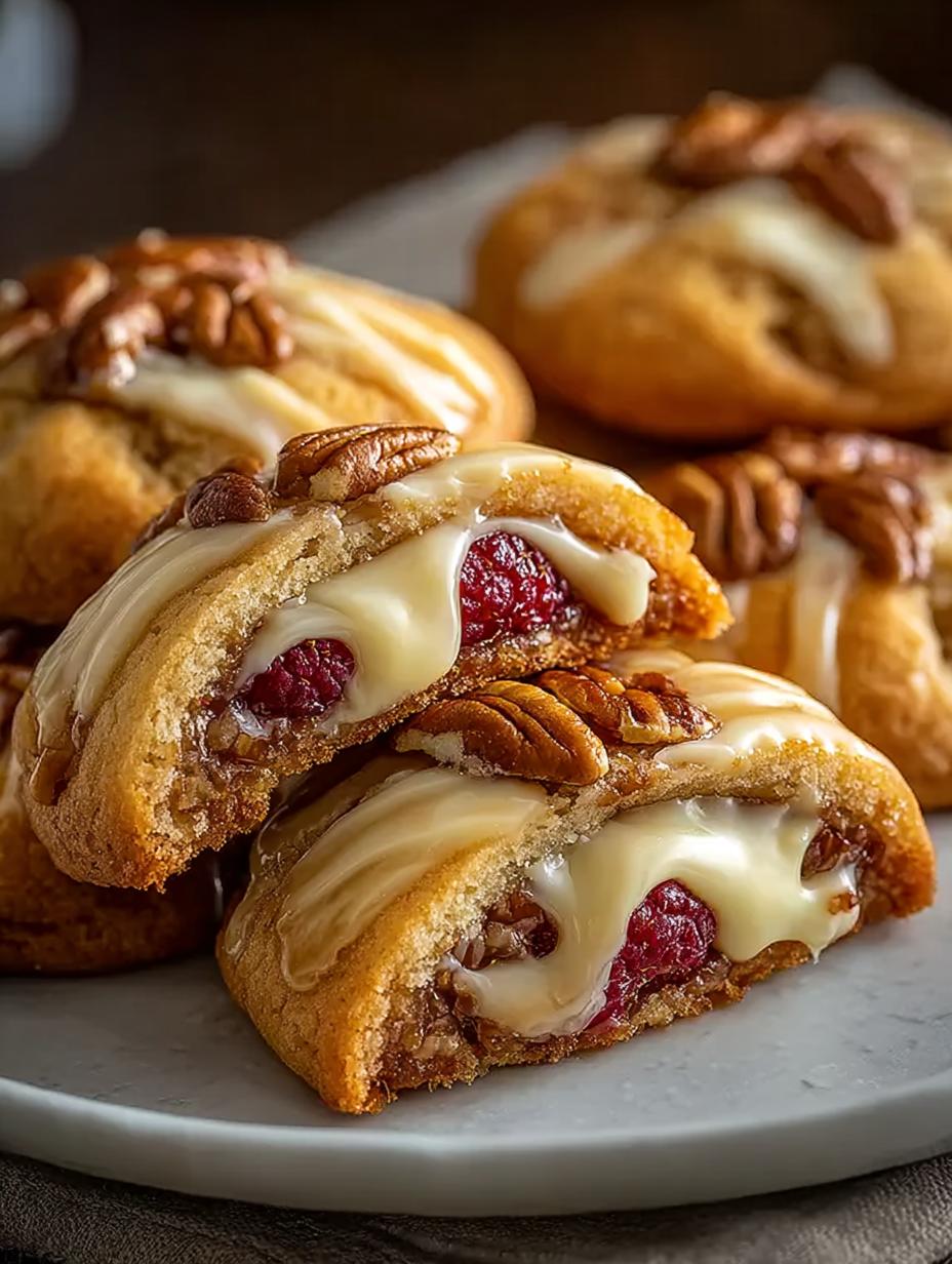 White Chocolate Raspberry Cookies