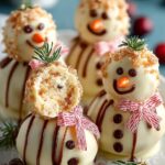Bake Snowman Truffles