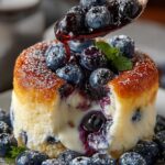 Baked Blueberry Cottage Cheese