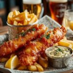 Beer Battered Fish Chips