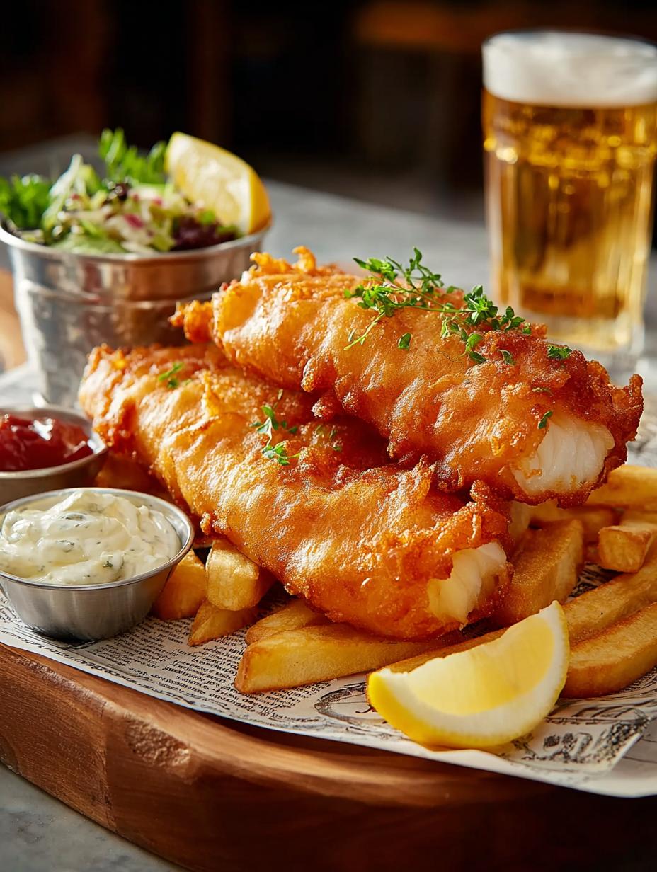 Delicious Beer Battered Fish Chips Recipe for Everyone - Beer Battered Fish Chips - additional detail
