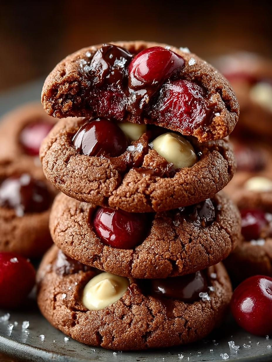 Black Forest Cherry Cookies