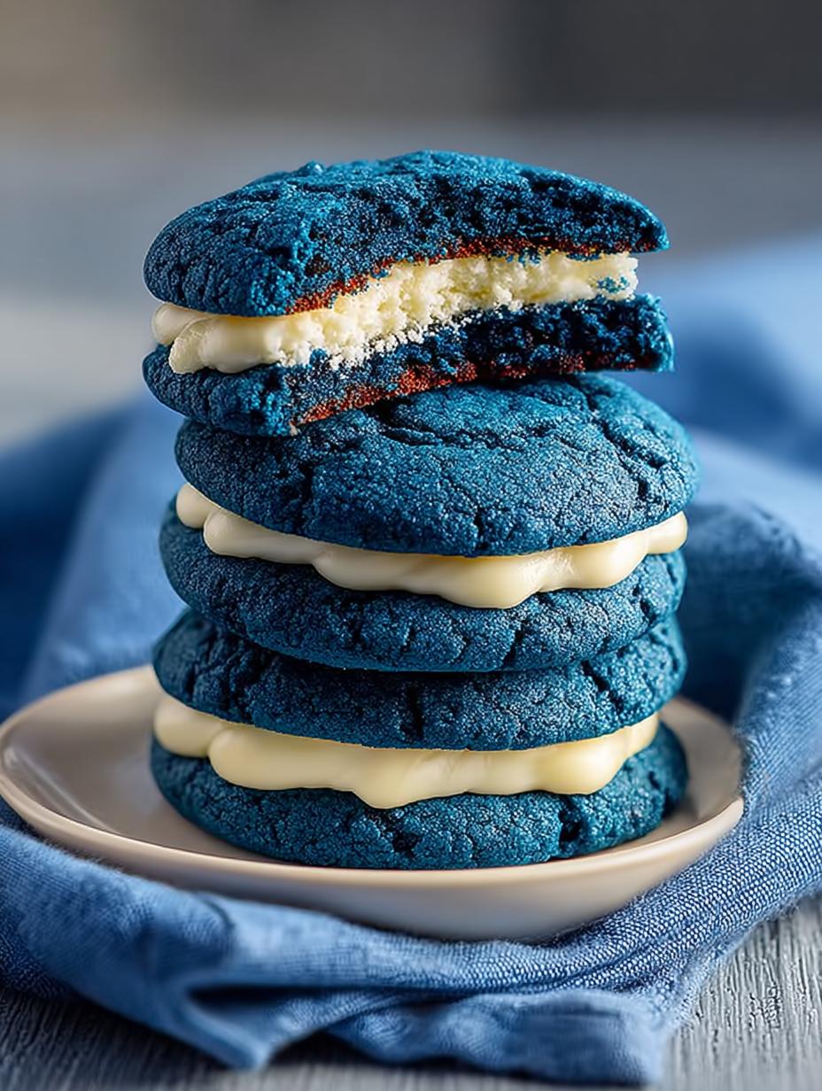 Blue Velvet Cookies: 7 Irresistible Reasons to Bake Them - Blue Velvet Cookies - additional detail