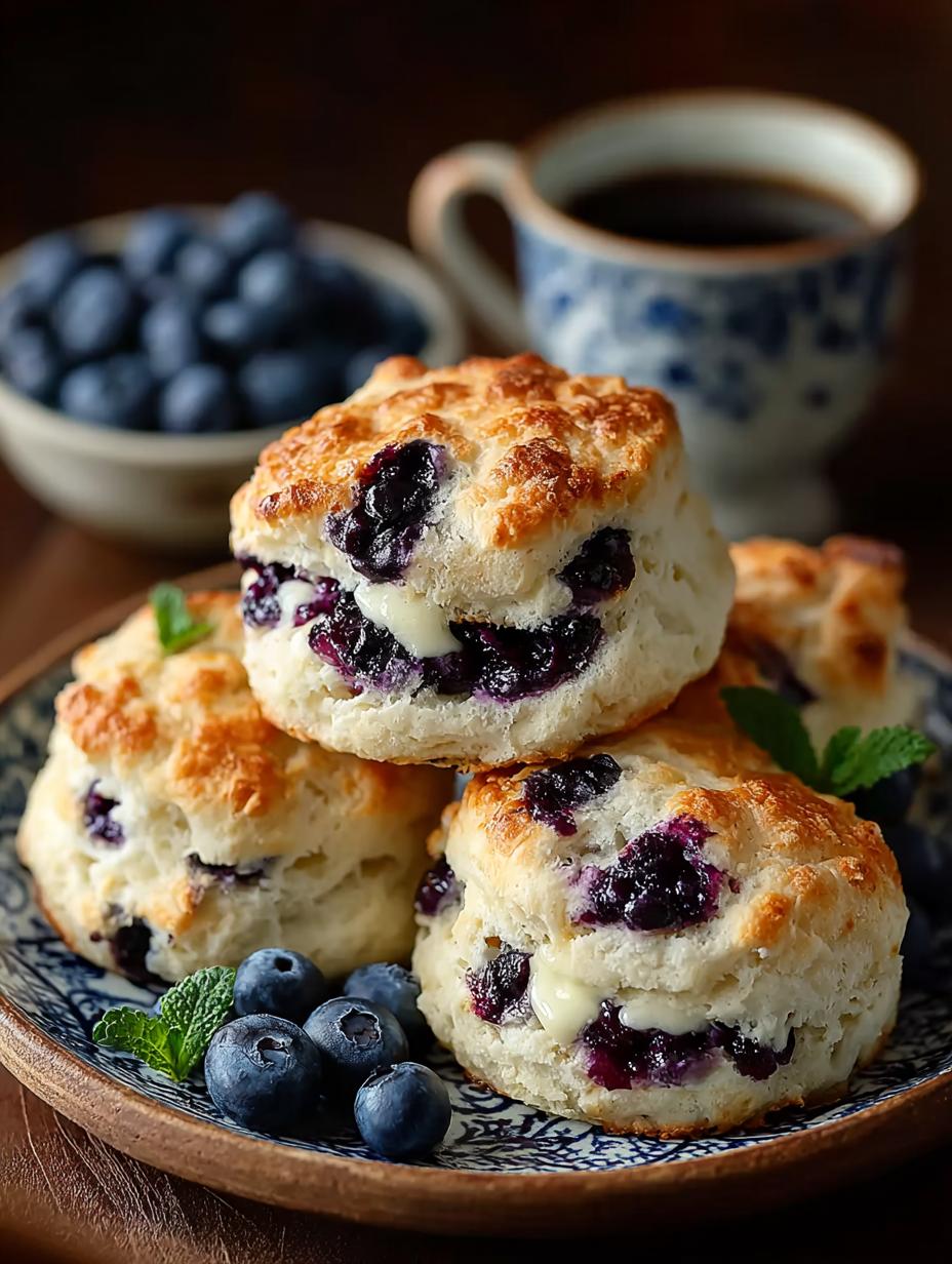 Blueberry Biscuits: 12 Flaky, Buttery Delights to Enjoy - Blueberry Biscuits - main visual representation