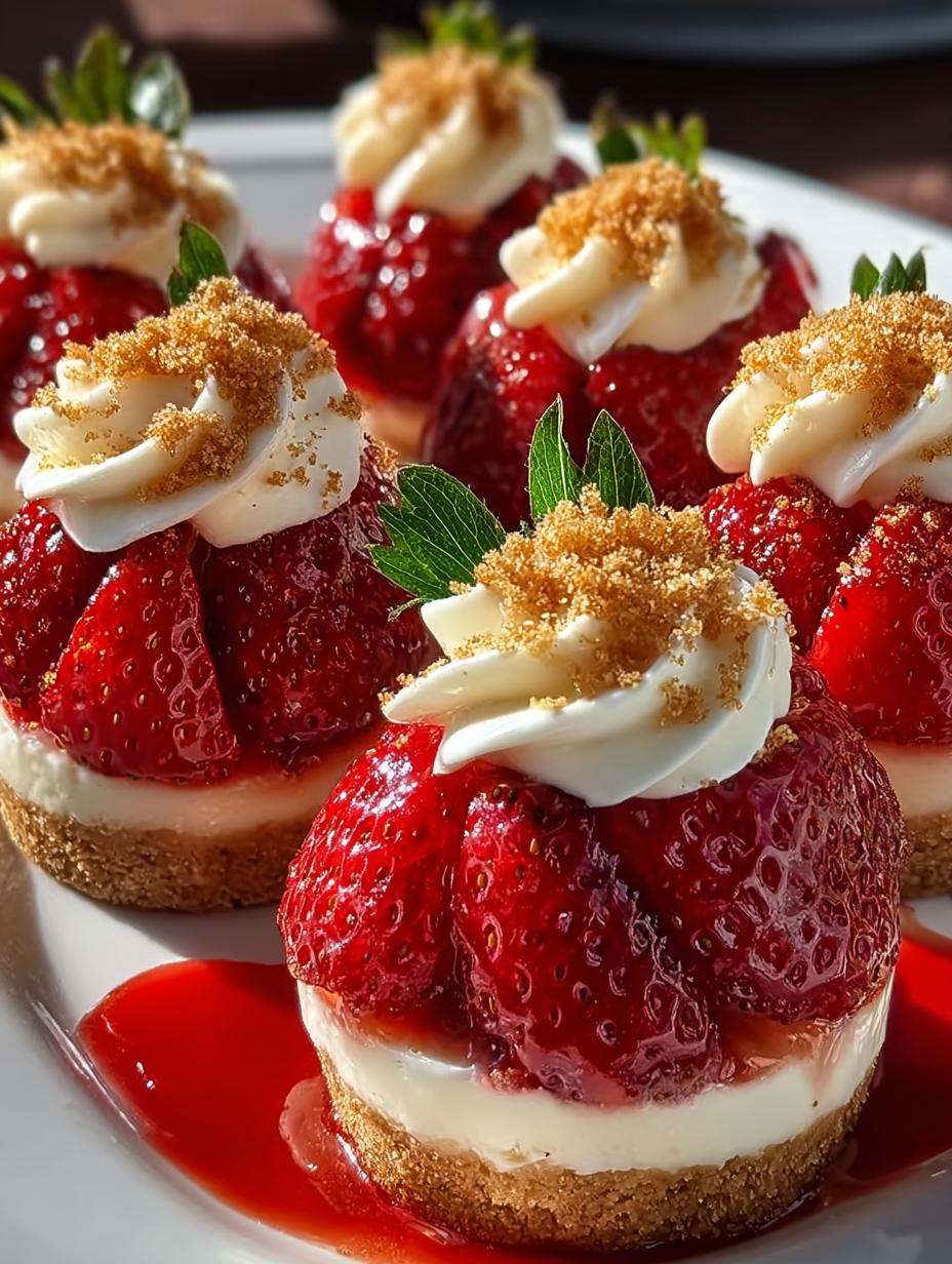Cheesecake Deviled Strawberries: 12 Bite-Sized Delights 4 Cheesecake Deviled Strawberries: 12 Bite-Sized Delights - Cheesecake Deviled Strawberries - main visual representation