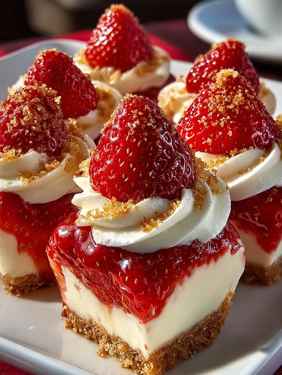 Cheesecake Deviled Strawberries