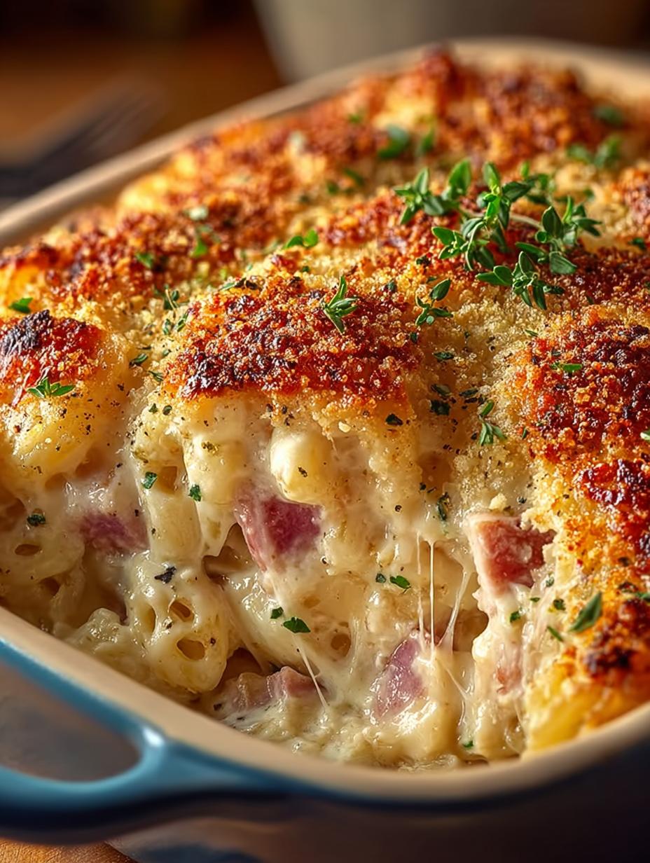 Chicken Cordon Bleu Casserole