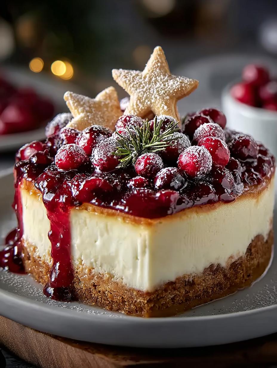 Christmas Cheesecake Cranberry Jam: 5 Festive Layers - Christmas Cheesecake Cranberry Jam - additional detail