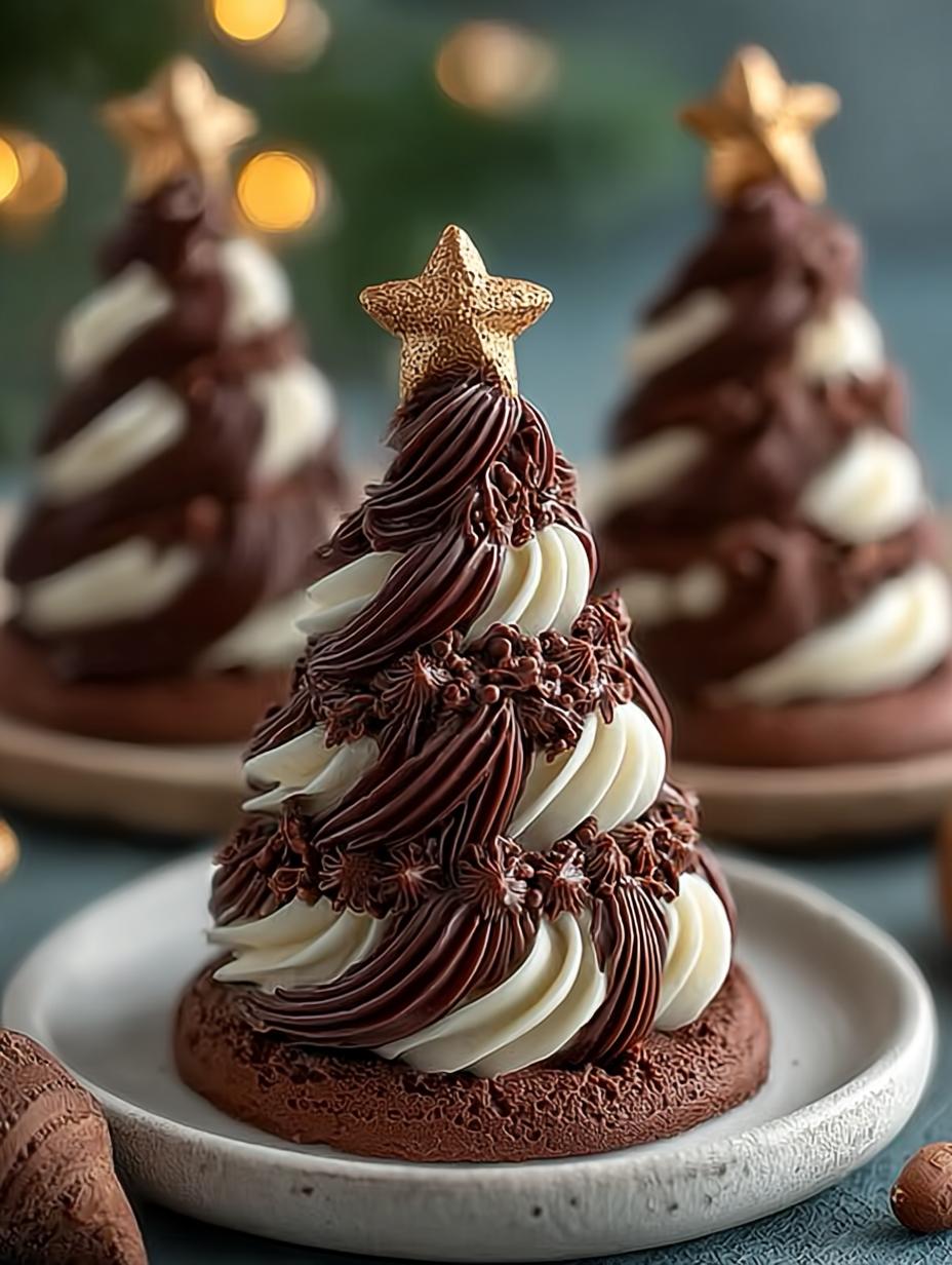 Christmas Chocolate Trees: 12 Festive Treats to Make Now - Christmas Chocolate Trees - additional detail
