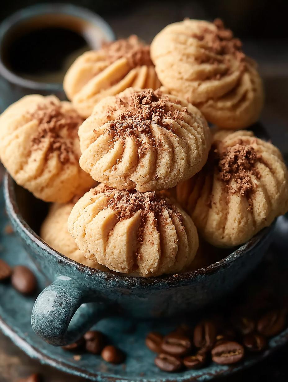 Irresistible Coffee Butter Cookies Recipe with 24 Delights - Coffee Butter Cookies - main visual representation