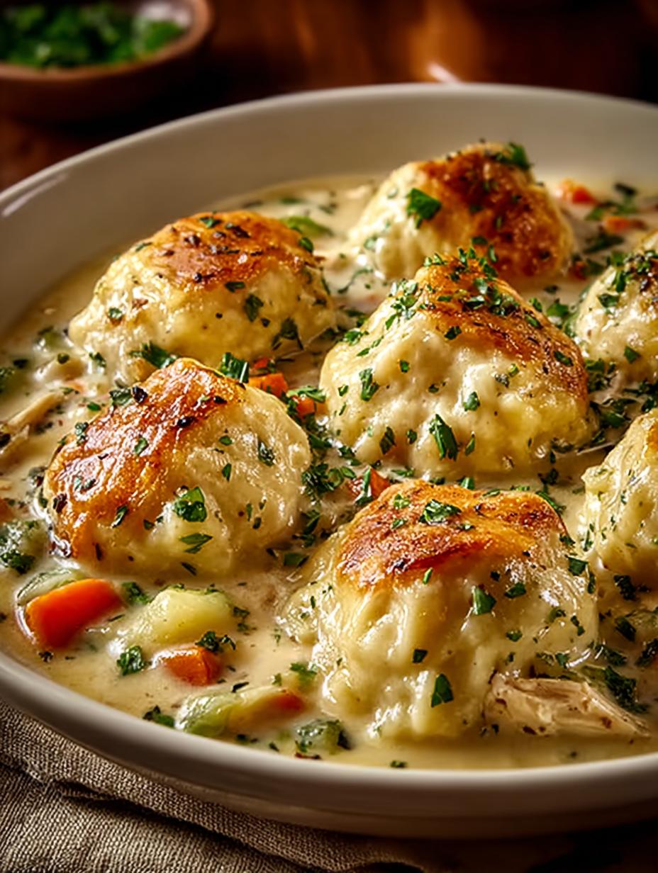 Cracker Barrel Chicken Dumplings