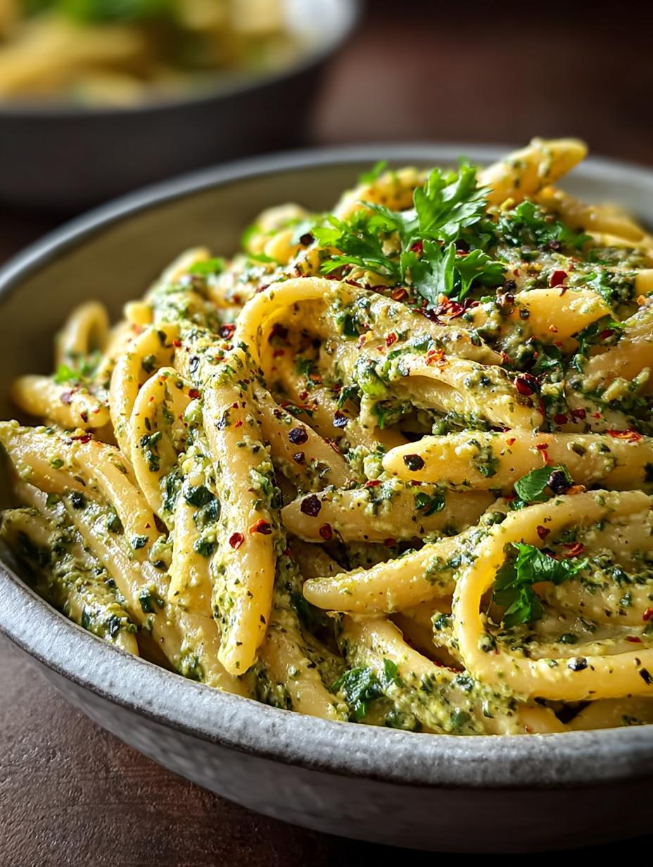 Creamy Pesto Sauce Pasta