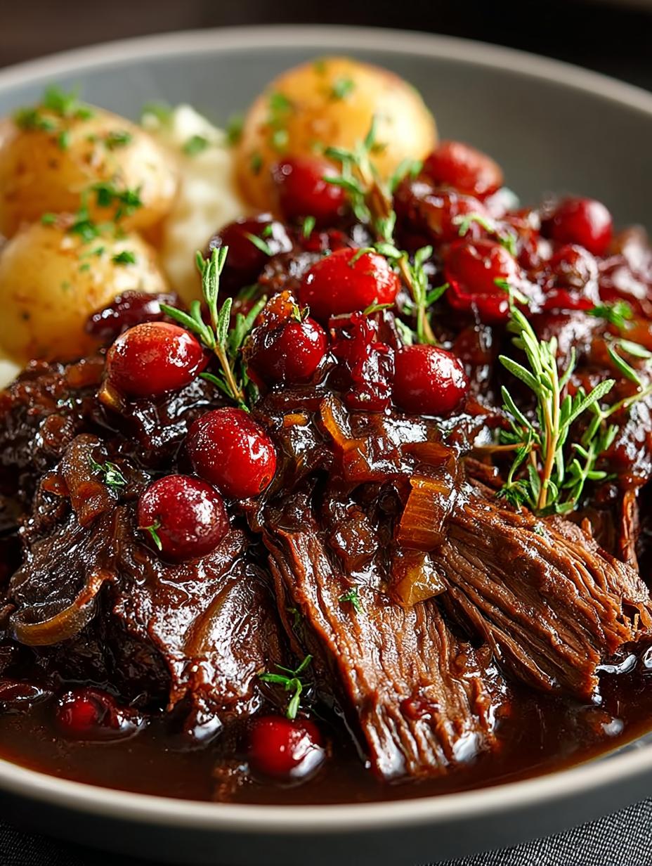 Crockpot Cranberry Balsamic Beef: 10 Savory Secrets - Crockpot Cranberry Balsamic Beef - additional detail