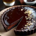 Dark Chocolate Tart with