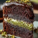 Dubai Chocolate Pistachio Cake