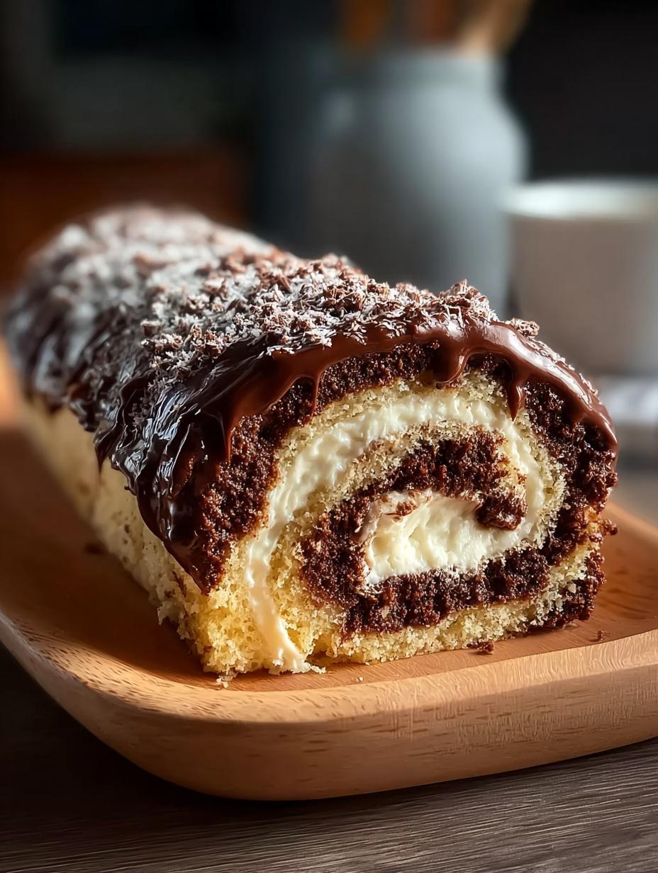 Decadent German Chocolate Cake Roll Recipe for Celebration - German Chocolate Cake Roll - main visual representation