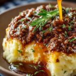 Ground Beef Gravy Over