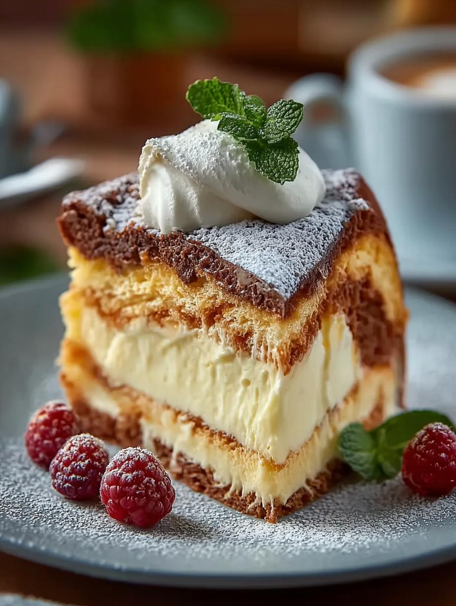 Karpatka Cake: 8 Layers of Polish Delight - Karpatka Cake - main visual representation