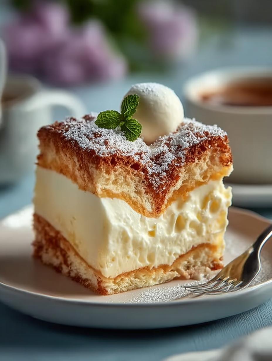 Karpatka Cake: 8 Layers of Polish Delight - Karpatka Cake - additional detail