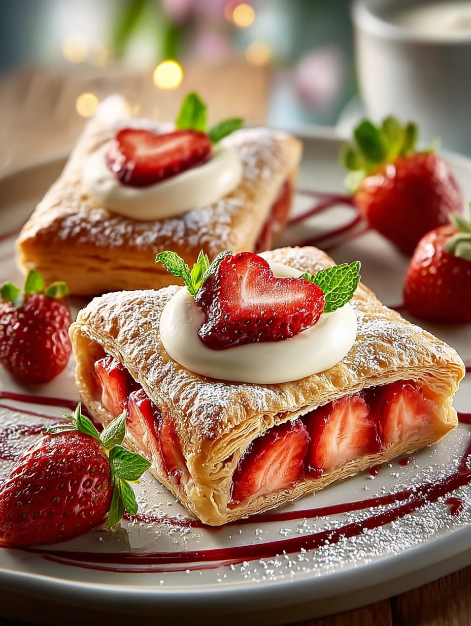 Love Letter Strawberry Hand Pies: 12 Irresistible Treats - Love Letter Strawberry Hand - additional detail