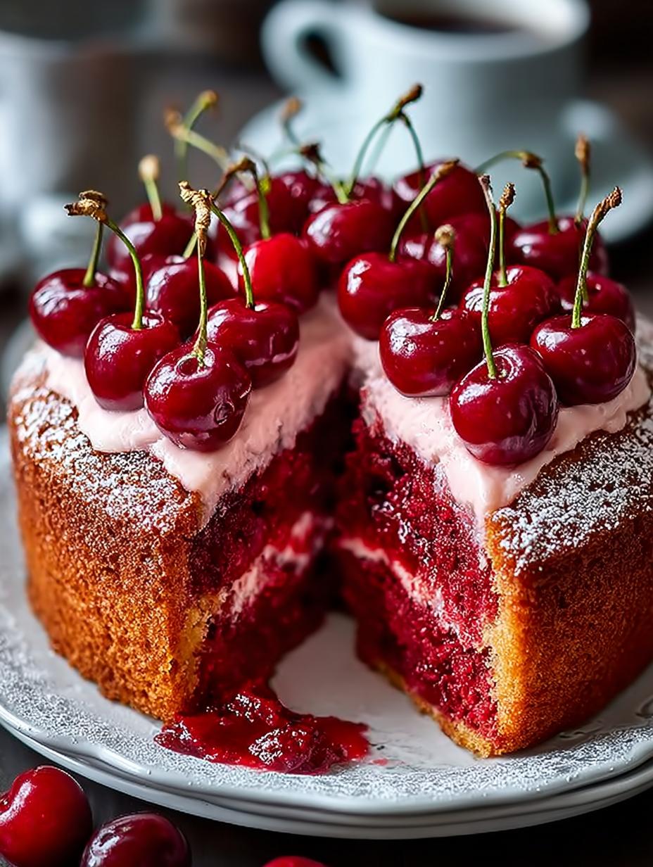Maraschino Cherry Cake