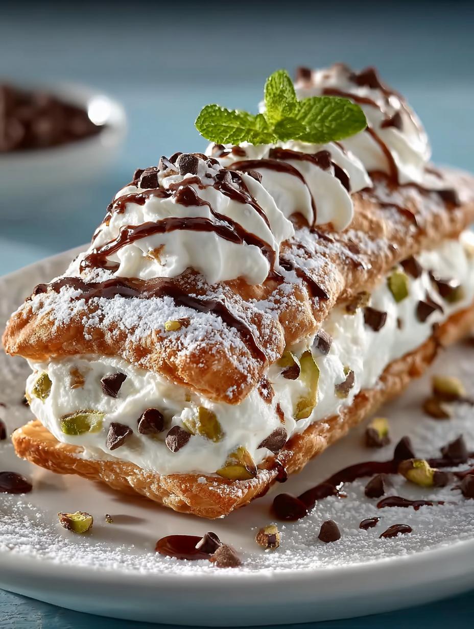 Mascarpone Ricotta Cannoli Icebox: 7 Layered Delights - Mascarpone Ricotta Cannoli Icebox - additional detail