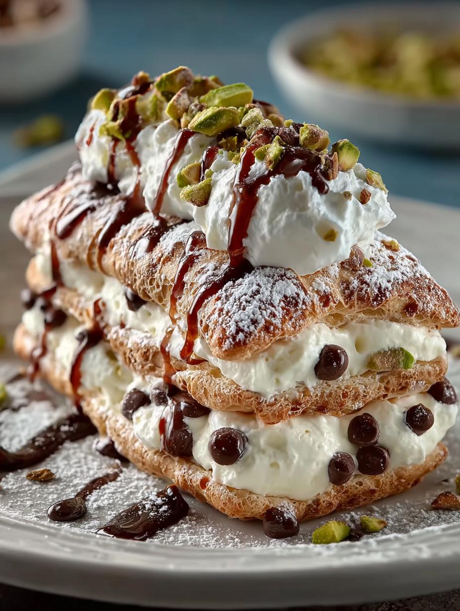 Mascarpone Ricotta Cannoli Icebox