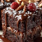 Mississippi Mud Cake Brownies