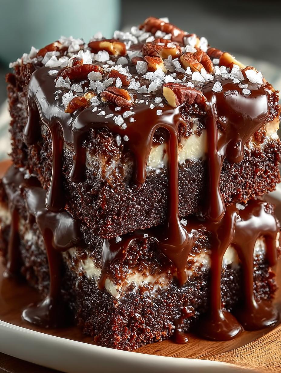 Mississippi Mud Cake Brownies: 12 Decadent Layers of Joy 5 Mississippi Mud Cake Brownies: 12 Decadent Layers of Joy - Mississippi Mud Cake Brownies - additional detail