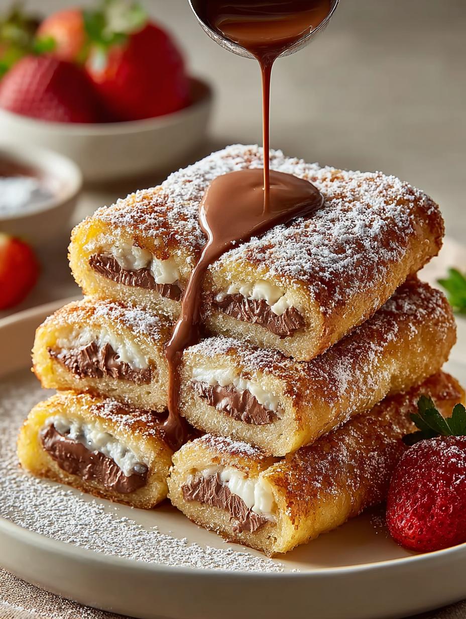 5 Irresistible Nutella Stuffed French Toast Recipes 4 5 Irresistible Nutella Stuffed French Toast Recipes - Nutella Stuffed French Toast - main visual representation