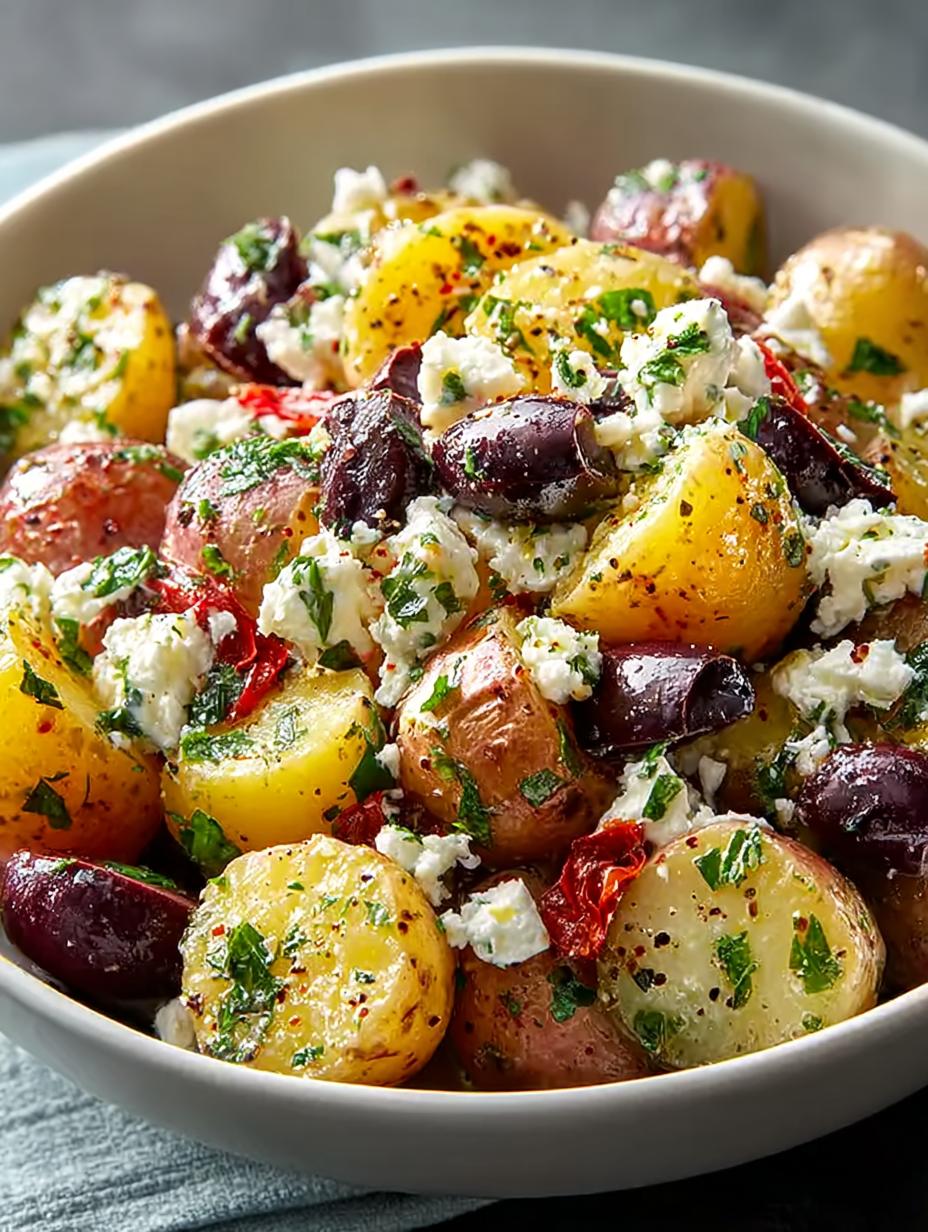 Olive Greek Potato Salad: 5 Steps to a Flavorful Delight - Olive Greek Potato Salad - main visual representation