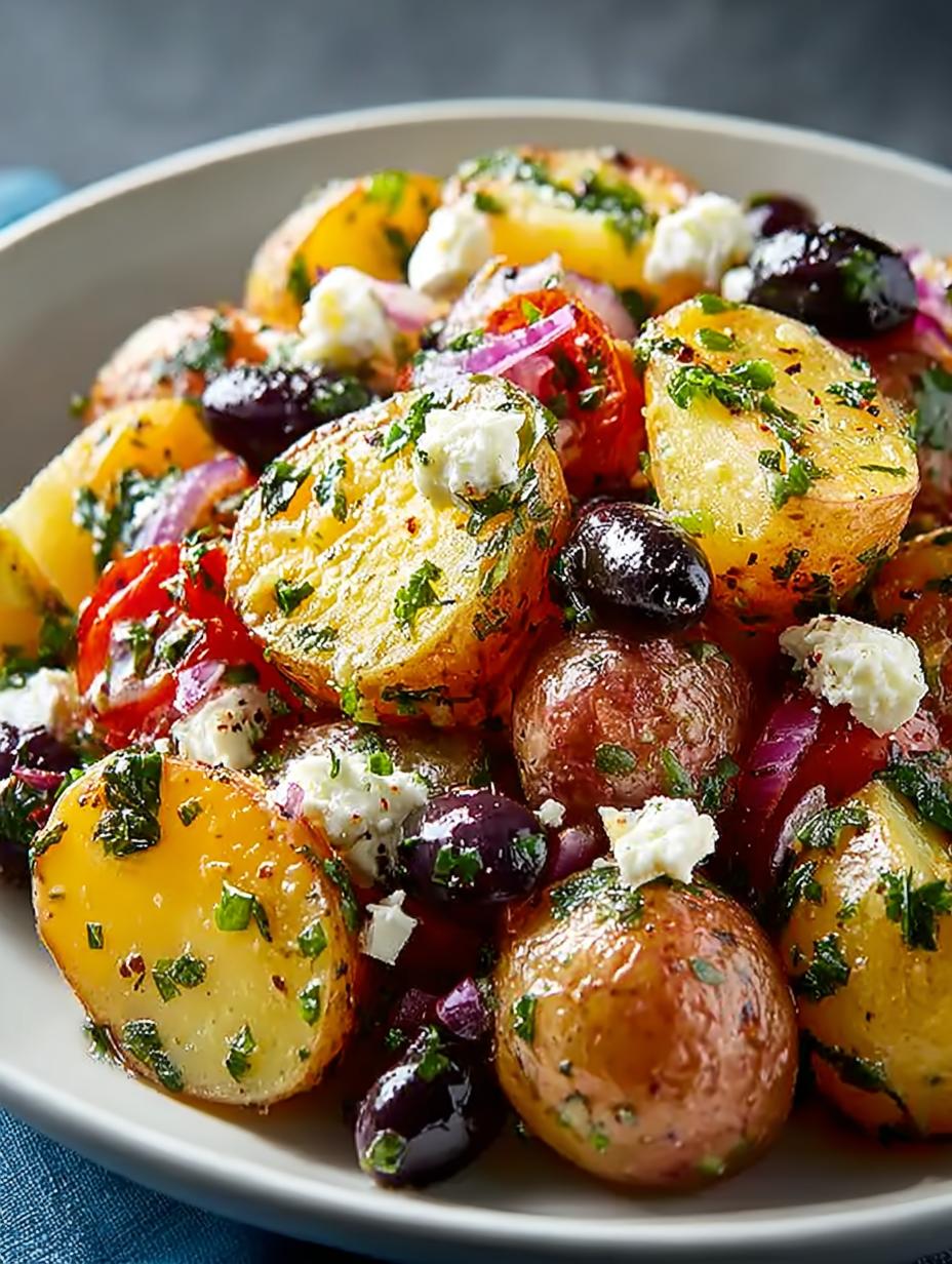 Olive Greek Potato Salad: 5 Steps to a Flavorful Delight - Olive Greek Potato Salad - additional detail