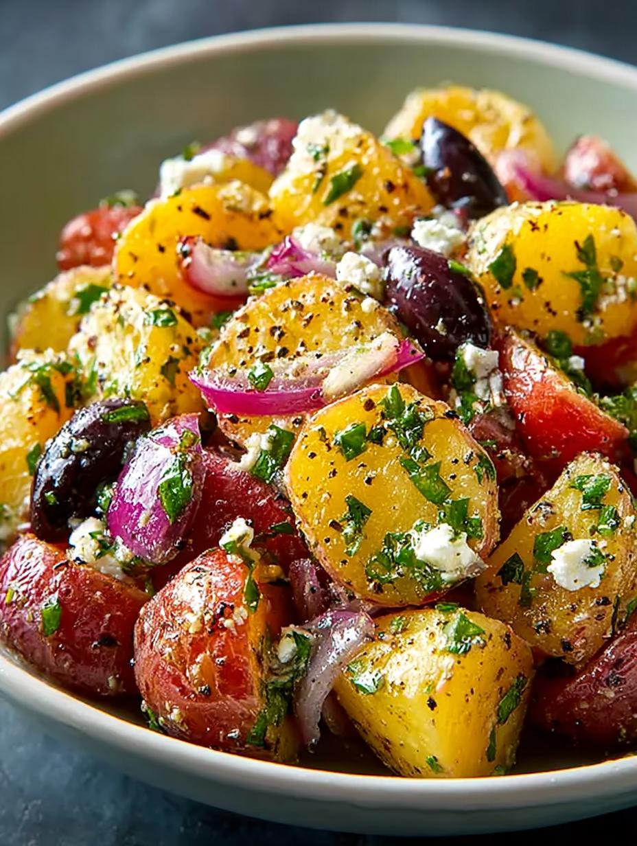 Olive Greek Potato Salad