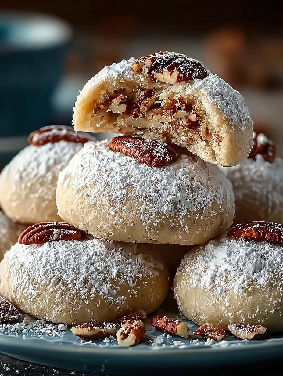 Buttery Pecan Snowball Cookies for Melt-in-Your-Mouth Bliss 5 Buttery Pecan Snowball Cookies for Melt-in-Your-Mouth Bliss - Pecan Snowball Cookies - additional detail