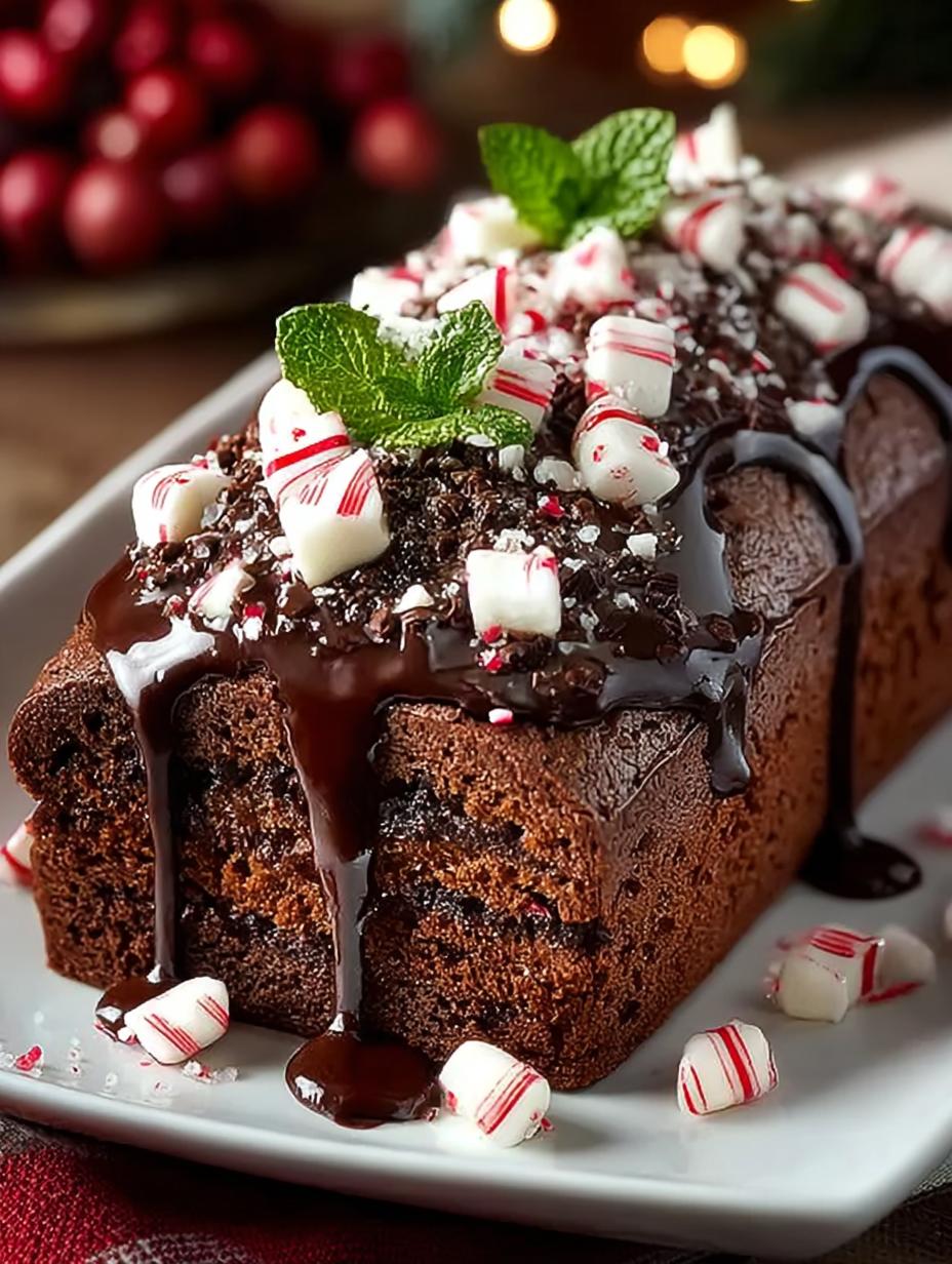 Festive Peppermint Mocha Bread: 10 Reasons to Indulge - Peppermint Mocha Bread - additional detail