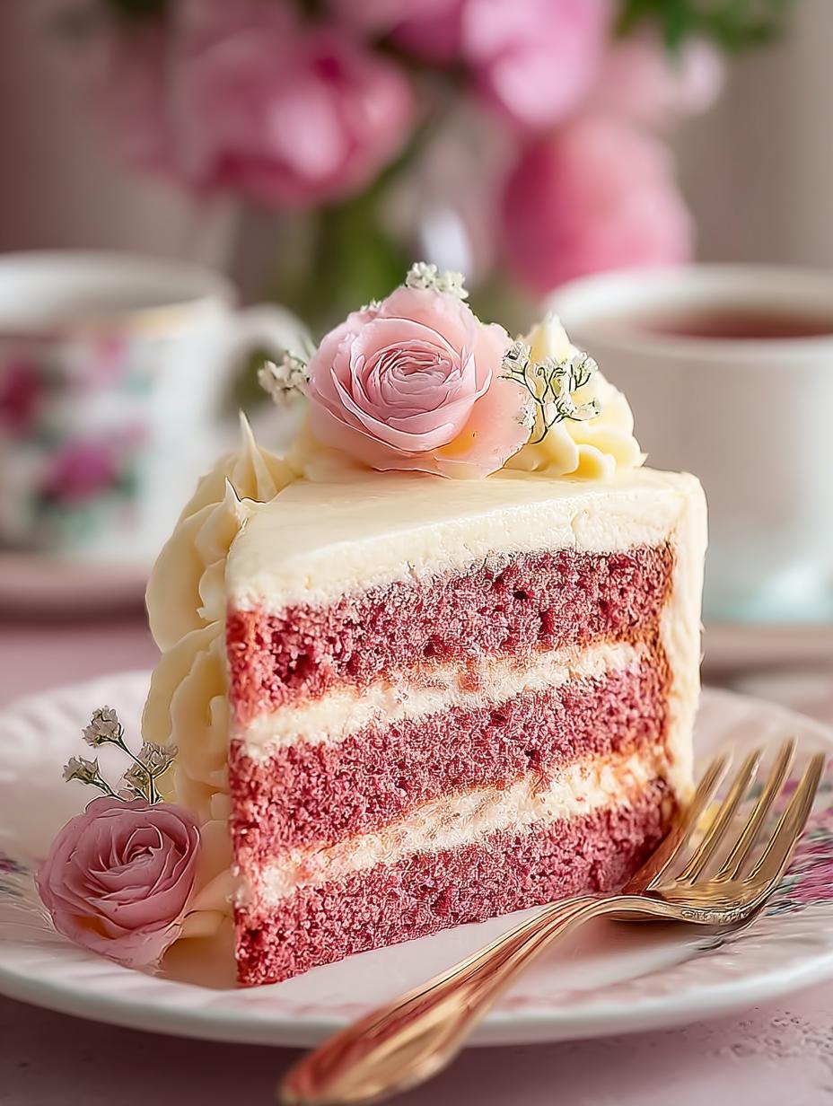 Delicious Pink Velvet Cake Recipe for Any Occasion 4 Delicious Pink Velvet Cake Recipe for Any Occasion - Pink Velvet Cake - main visual representation