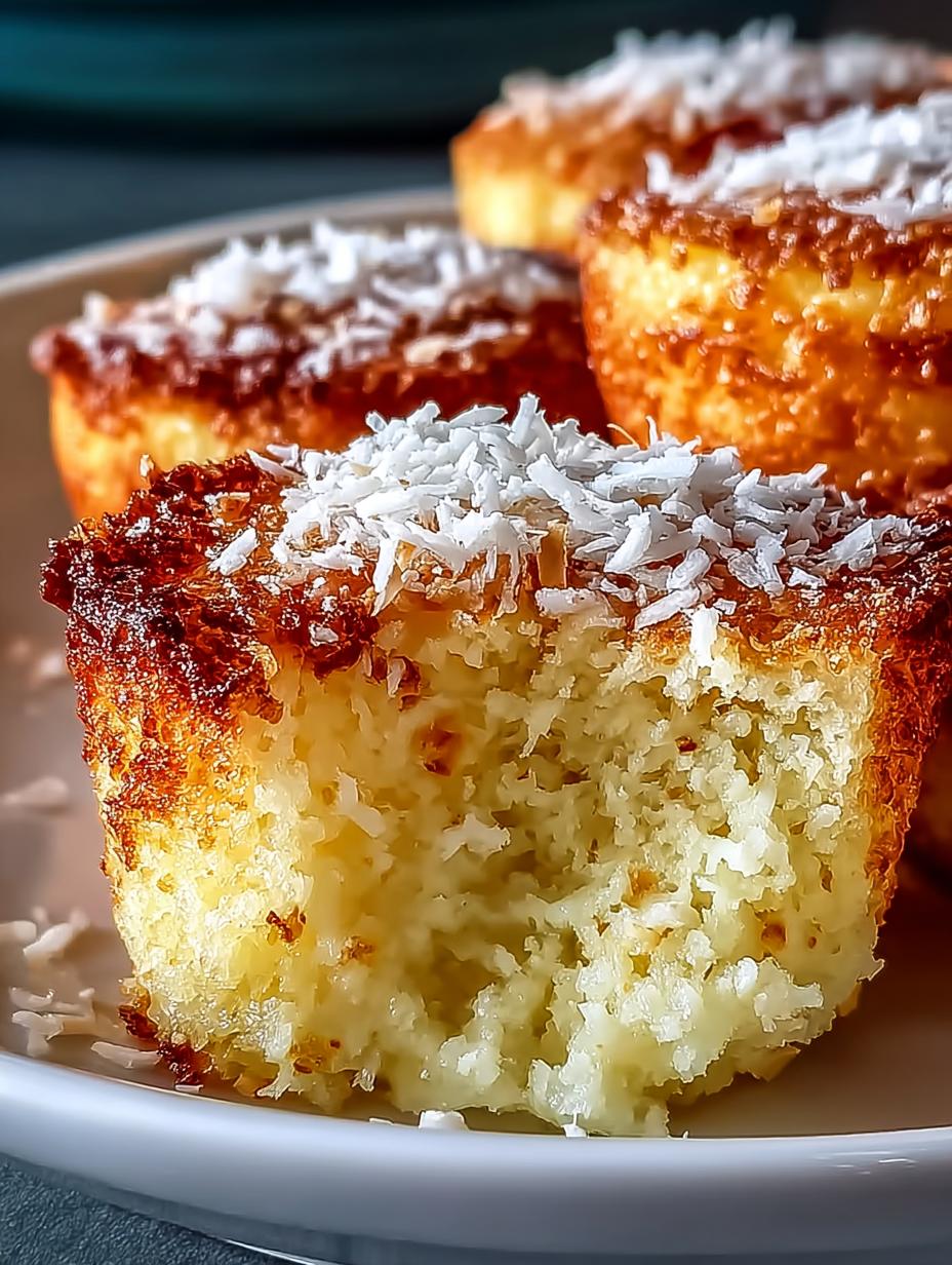 Delicious Portuguese Coconut Cakes in 30 Minutes - Portuguese Coconut Cakes - additional detail