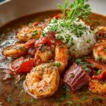 Pot Louisiana Gumbo with