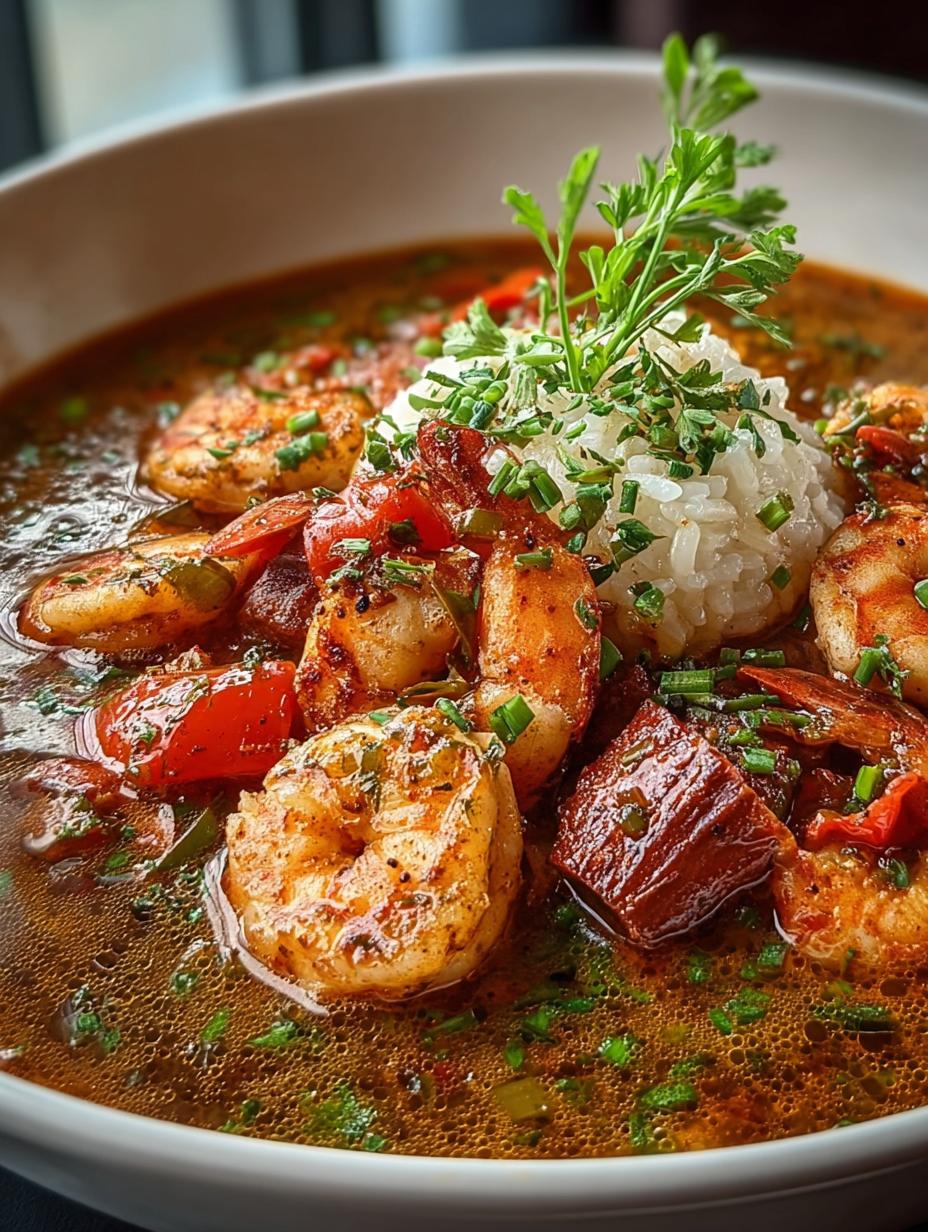 Pot Louisiana Gumbo with