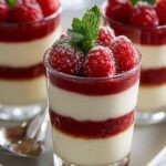 Raspberry White Chocolate Mousse