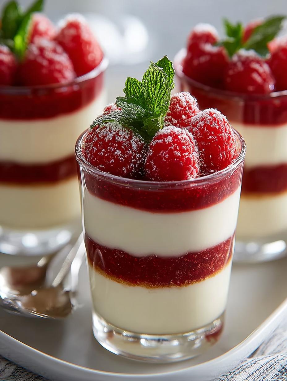 Raspberry White Chocolate Mousse